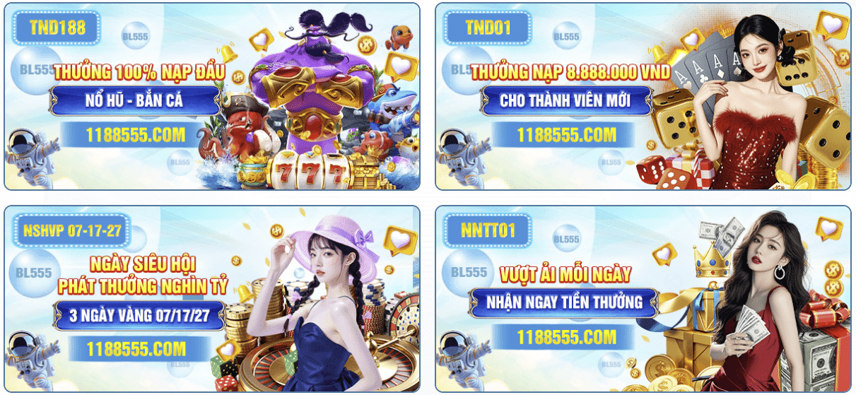 bl555 khuyến mãi hot 2026 